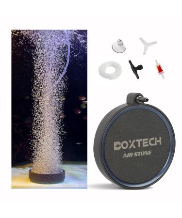 boxtech Aquarium Air Stone Set Sand Plate Aquarium Diffuser for Dissolved Oxygen Aerator Stone (S- 130 mm) 130mm - Buy Online on GoSupps.com