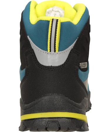 Mountain Warehouse Kids Softshell Hiking Boots - Lightweight & Durable | Size 13 Little Kid - Dark Teal - Buy Online on GoSupps.com