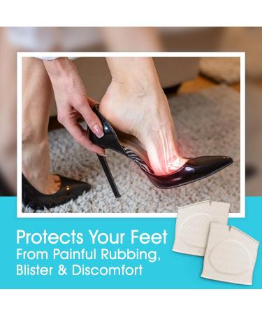 Medipaq Gel Metatarsal Cushion Pads - UK Size 7-12 for Men & Women | Foot Pain Relief for Heels & Mortons Neuroma - 1 Pair - Buy Online on GoSupps.com