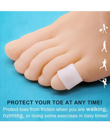 Buy Bukihome Silicone Toe Caps - 12x Toe Protection for Pain Relief | Ideal for Running Walking & Comfort - Buy Online on GoSupps.com