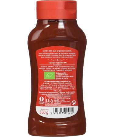 Jardin BiO tic - Ketchup 560 g - Buy Online on GoSupps.com