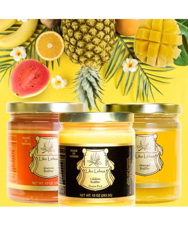 Liko Lehua Lilikoi Fruit Butter - 10 oz | Authentic Butter Chicken Passion Fruit Spread - Buy Online on GoSupps.com