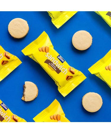 Tirma Sandwich Chocolate Cakes 4 x 45g | Milk Chocolate Filled Biscuits | Vegetarian Crispy Cakes | Practical and Delicious Snack | Ideal for Snacks and Sweet Breaks - Buy Online on GoSupps.com