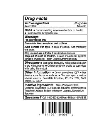 GelRite Hand Sanitizer 4 OZ - Instant Hand Sanitizer Gel for On-the-Go Protection - Buy Online on GoSupps.com