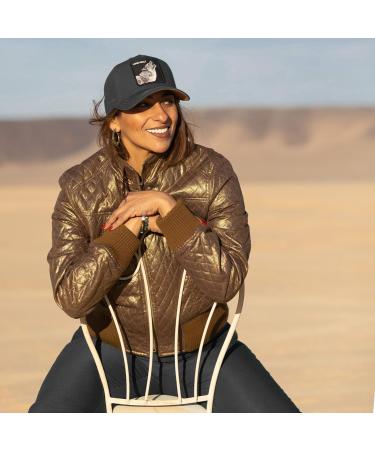 Goorin Bros. Lone Wolf Trucker Cap - Men's & Women's Mesh Baseball Hat - One Size - Black #27192 | International Shipping Available - Buy Online on GoSupps.com