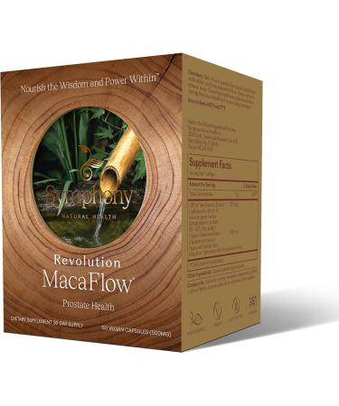 Revolution MacaFlow Scientifically Researched to Support Men's Prostate Health - 90 Vegan Capsules (30 Day Supply) 90 Count (Pack of 1) 90.0 - Buy Online on GoSupps.com