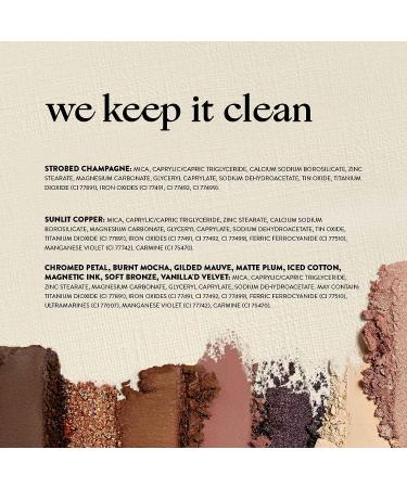Honest Beauty Get It Together Eyeshadow Palette - 10 Pigment-Rich Shades, Dermatologist Tested, Cruelty Free - 0.67 oz - Buy Online on GoSupps.com