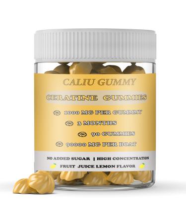 Gummies de Cr atine 3000 mg Bonbons m cher de cr atine monohydrate Gummies de cr atine haute concentration 90 gummies pour 3 mois Sans sucre Saveur citron