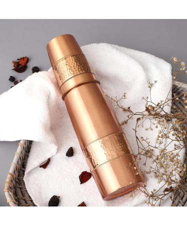Copper Water Bottle 900ml with Tumbler | Joint-Free & Leak-Proof for Ayurvedic Health Benefits - Buy Online on GoSupps.com