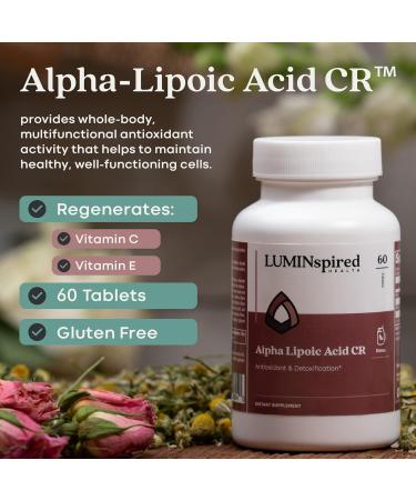 Alpha Lipoic Acid CR with Biotin - Extended Release Antioxidant Supplement - USA Made - 60 Vegetarian Tablets for Optimal Absorption - Shop Now - Buy Online on GoSupps.com