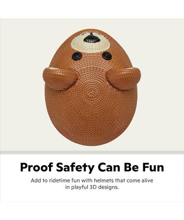 Schwinn Kids Bike Helmet with 3D Teddy Bear Design | Ages 0-3 Years | X-Small 44-52 cm | Infant & Toddler Sizes | Boys & Girls Fit - Buy Online on GoSupps.com