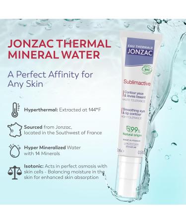 Sublimactive Organic Anti-Aging Eye & Lip Cream | Natural Skin Care for Fine Lines Puffy Eyes & Dark Circles | Safe for Sensitive Skin | 0.5 fl oz - Buy Online on GoSupps.com