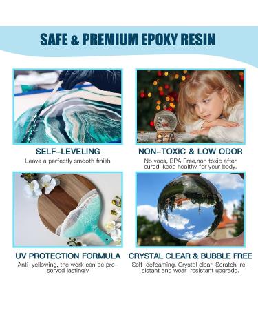 Teexpert Epoxy Resin Kit for Beginners - 16 FL.OZ | Coaster Molds, Silicone Molds, Pigments, Mica Powder, Foil Flakes, Crystal Clear Art Resin - DIY Resin Coasters Casting & Coating - Buy Online on GoSupps.com