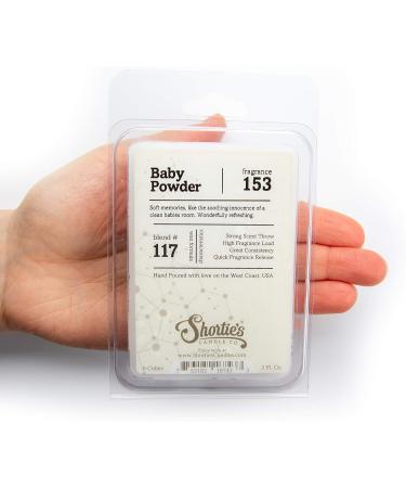 Buy Shortie s Candle Co. Baby Powder Wax Melts - Highly Scented 12 Oz Bulk Pack - Natural Oils | Fresh & Clean Air Freshener - Buy Online on GoSupps.com