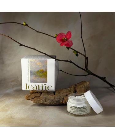 Leaffie Avocado Moisturizing Face Cream Rich Daily Facial Moisturizer with Avocado Jojoba & Botanical Oils 30 ml (1.01 fl oz) - Buy Online on GoSupps.com