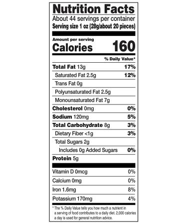 Happy Belly Fancy Whole Cashews 44 oz - Premium Quality Nuts by Amazon Brand - Buy Online on GoSupps.com