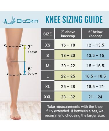 BioSkin Wraparound Patella Stabilizer Knee Brace - Relief for Patellofemoral Pain & Dislocation - Small Size for Left/Right Kneecap Tracking - Buy Online on GoSupps.com