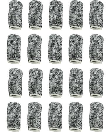  TQUXNGA 20pcs Against Cutting Finger Cots with Stretchy Fit NonSlip Finger Covers Upgrades Cots Designs For Cook & Woodworkers Kitchen Finger Cots - Buy Online on GoSupps.com
