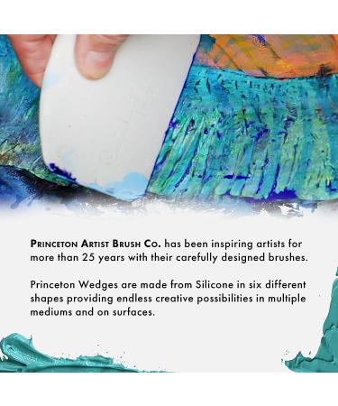 Princeton Catalyst Tools - White Wedge for Texturizing and Moving Paint | Art Supplies - Buy Online on GoSupps.com