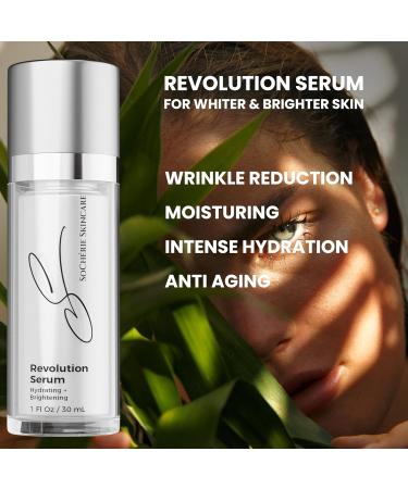 SoCh rie Revolution Serum - Anti-Aging Vitamin C Sun Protection Deep Hydration & Instant Glow for Brighter Skin - Buy Online on GoSupps.com