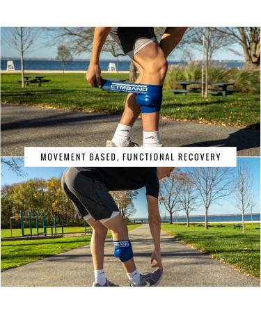 Muscle Floss Band with Trigger Point Balls | Myofascial Release & Stretching Tool for Recovery - Blue - Buy Online on GoSupps.com