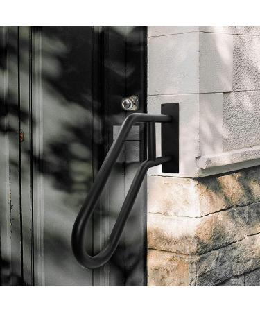 Railings Handrails for Outdoor Steps 22.8" Safety Grab Bar for Stairs Wall Mounted Stair Railing for Garage Entry Steps Stair Interior or Exterior Stairway - Buy Online on GoSupps.com