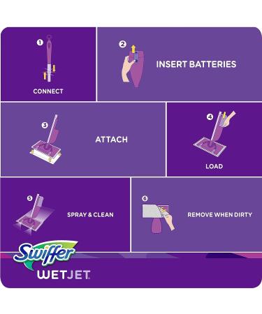 Swiffer Wetjet Hardwood Mop Pad Refills - 17 Count, All Purpose Multi Surface Floor Cleaning - Buy Online on GoSupps.com