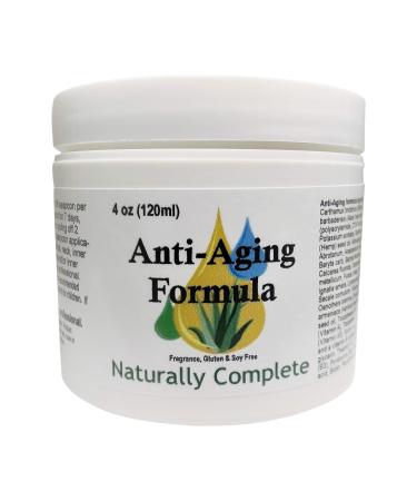 Naturally Complete Anti-Aging Formula for Men and Women 4 oz. Jar - Made in USA