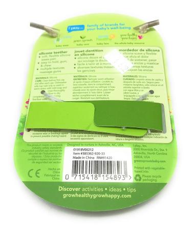 Green Sprouts Silicone Fruit Teether - Soothing Teething Relief for Babies | 1 EA - Buy Online on GoSupps.com