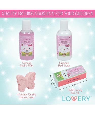 Birthday Gifts for Girls | 5pc Kids Bubble Bath Spa Set | Heavenly Watermelon Fragrance | Perfect Gift Idea - Buy Online on GoSupps.com
