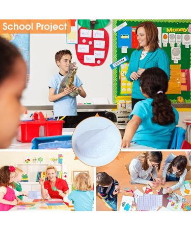 Self Adhesive Dots  1056pcs(528 Pairs) 0.59  Diameter White Sticky dots  Hook & Loop dots with Strong Adhesive  Sticky Back Coins Tapes 15mm for Classroom  Office  Home 0.59 -1056Pcs - Buy Online on GoSupps.com