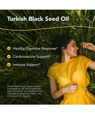 NORTH AMERICAN HERB & SPICE Black Seed Oil - 8 fl. oz. - Cardiovascular and Digestive Support with Oregano Oil - Non-GMO - 48 Servings - Buy Online on GoSupps.com