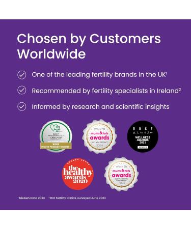 Proceive Tailored Fertility Supplements for Women Bundle - Womens Pre-Conception Vitamins & Minerals for Pre Pregnancy Support and Prenatal Omega 3 Fish Oil Supplement - Buy Online on GoSupps.com