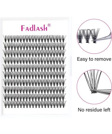 D Curl 13mm 20D 0.07 Cluster Lash Extensions - 200Pcs | DIY Eyelash Extensions at Home - Buy Online on GoSupps.com
