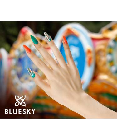 Bluesky Gel Nail Polish Green Dream Ss2023 Dark Green Long Lasting Chip Resistant 10 ml (Requires Drying Under UV LED Lamp) - Buy Online on GoSupps.com
