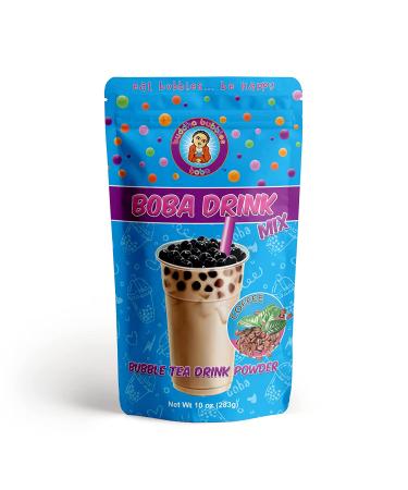 Cafe Latte Boba Tea Kit - Tea Powder, Tapioca Pearls & Straws By Buddha Bubbles Boba - Buy Online on GoSupps.com