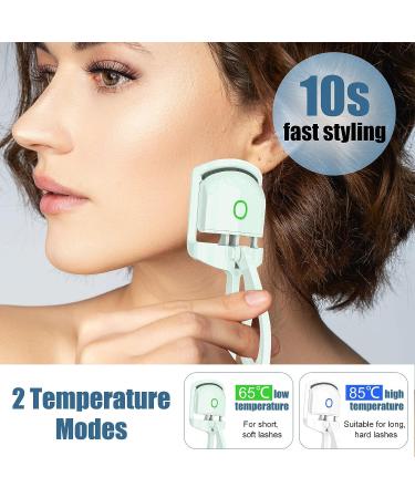 Heated Electric Eyelash Curler for Quick & Long-Lasting Natural Curl - Perfect for Natural Lashes - Buy Online on GoSupps.com