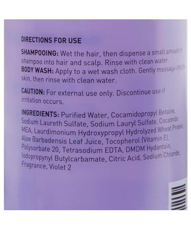 Buy McKesson Tearless Shampoo & Body Wash - Aloe & Vitamin E Lavender Scent 12 oz - Gentle & Hypoallergenic for All Ages | International Shipping Available - Buy Online on GoSupps.com