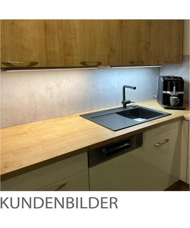 Premium Self-Adhesive Kitchen Wall Stickers Concrete Look 60x280cm | Durable Hard PET Material - Buy Online on GoSupps.com