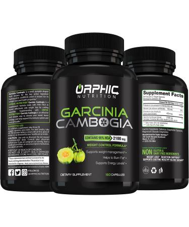 2 Month Supply Garcinia Cambogia Extract for Weight Loss & Appetite Control - 2100 MG - Vegetarian Friendly - Buy Online on GoSupps.com