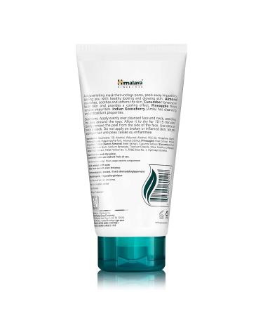 Himalaya Peel-Off Beauty Mask with Almond & Cucumber | 5.07 fl oz - All Skin Types - Buy Online on GoSupps.com
