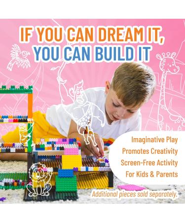 Strictly Briks Classic Building Starter Kit - 672 Vibrant Briks | 100% Compatible with Major Brands | International Shipping Available - Buy Online on GoSupps.com