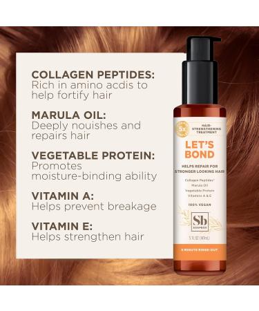 Buy Soapbox Let's Bond Hair Treatment with Collagen Peptides - Repair & Nourish Damaged Hair Prevent Breakage Paraben Free Color Safe - 5oz - International Shipping Available - Buy Online on GoSupps.com
