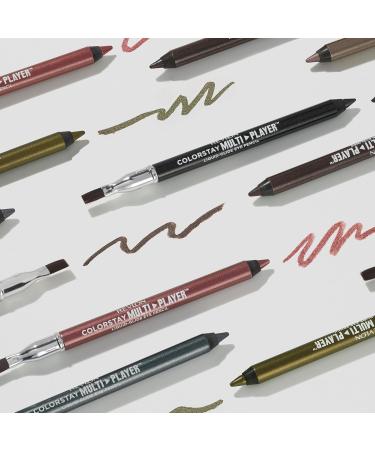 Revlon ColorStay Multiplayer Liquid-Glide Eyeliner multi-use makeup product with a professional brush creamy texture waterproof and long-lasting 404 Under the Radar 0.9g - Buy Online on GoSupps.com