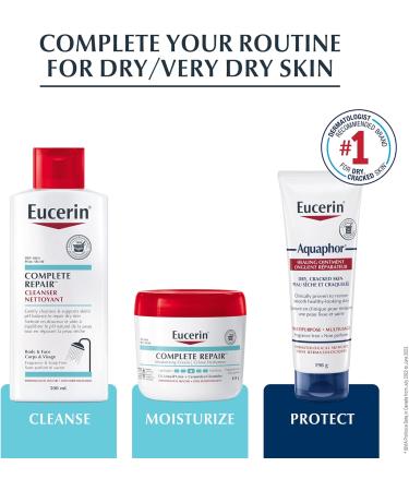 EUCERIN AQUAPHOR Healing Ointment Multipurpose Ointment for Dry Cracked Skin Chafing Cuticle Care Fragrance Free Non Greasy and Non Comedogenic Body Moisturizer Dermatological Skin Care 396g Unscented 396 g (Pack of 1) - Buy Online on GoSupps.com