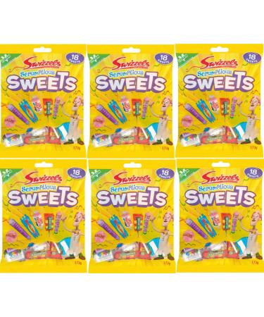 Swizzels Scrumptious Sweets Sweet Treats 134g Multi Bag Value 6 Pack