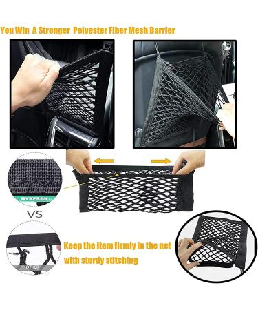 DYKESON Pet Barrier Car Net with Safety Mesh & Organizer for SUVs/Cars - Easy Install, Safe for Kids & Pets - Buy Online on GoSupps.com