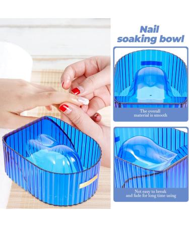 EXCEART Nail Art Bowl Manicure Hand Soak Bowl Nail Polish Soften Bowl Manicure Soaking Bowls Nail Art Supplies Nail Removal Bowls Nail Soaking Bowl Para U as Salon Supplies Acrylic Wrist - Buy Online on GoSupps.com