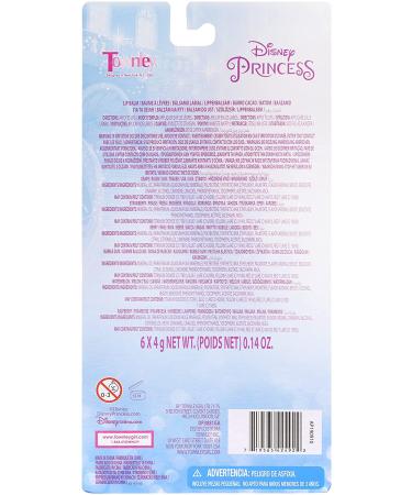 Townley Girl Disney Princess Lip Balm Swirls with Crown Caps - 6 CT - Buy Online on GoSupps.com