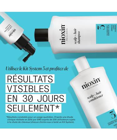 NIOXIN System 3 - pour Cheveux Color s Secs et Ab m s Chute Mod r e - Kit/Shampoing/Apr s-Shampoing/Soin pour Cuir Chevelu Step 2 Conditioner (1L) - Buy Online on GoSupps.com